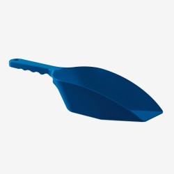 Pelle rectangulaire doseuse fond plat 70 cl  bleu
