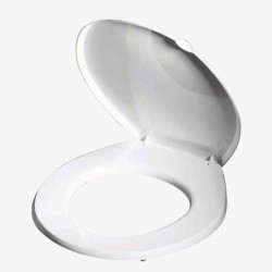 Toilet seat lid - white