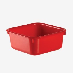 Square basin - 3L - red